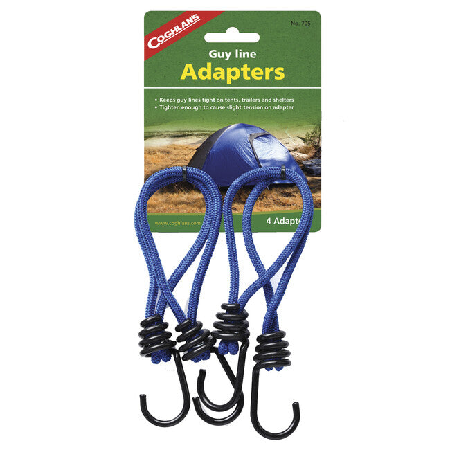 Coghlans adattatore per corda con gancio da 15 cm 4 pz.