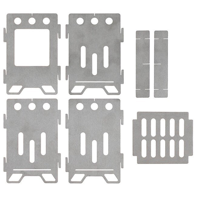 MFH Fornello da esterno Hobo piccolo, acciaio inox