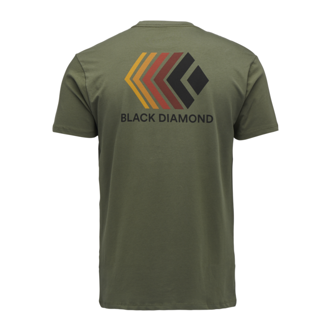Black Diamond Faded t-shirt da uomo a maniche corte, tundra