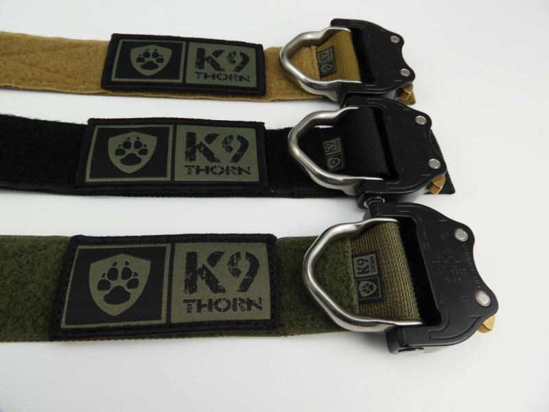 K9 Thorn Delta collare con fibbia cobra, nero