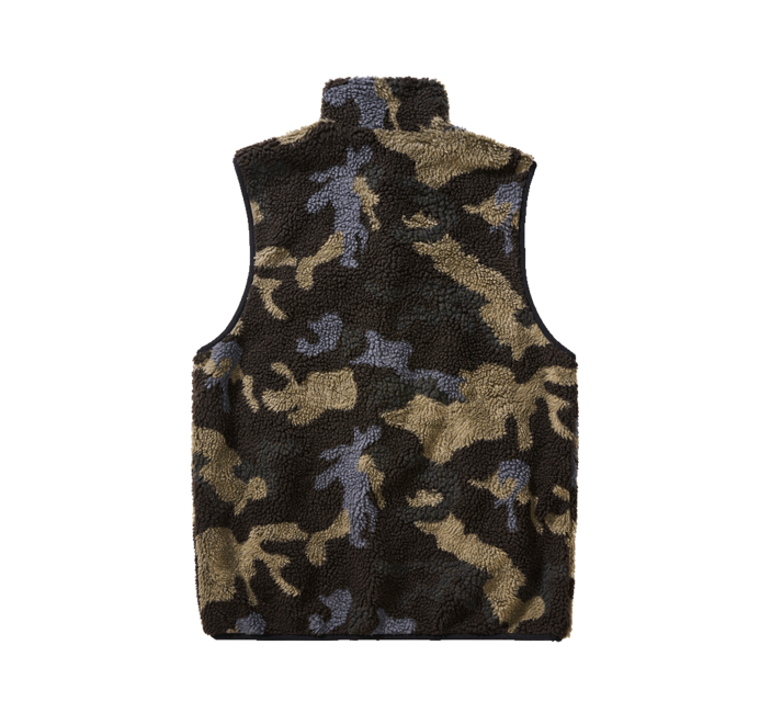 Brandit Teddyfleece gilet in pile, darkcamo