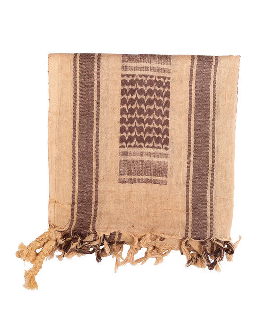 Mil-Tec Sciarpa shemagh, Coyote/marrone