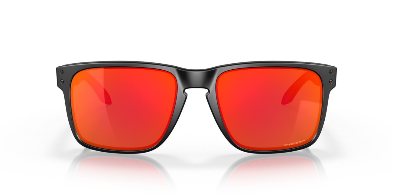 Oakley Holbrook Xl occhiali da sole con telaio con le diapositive Prizm Ruby 59, matte black