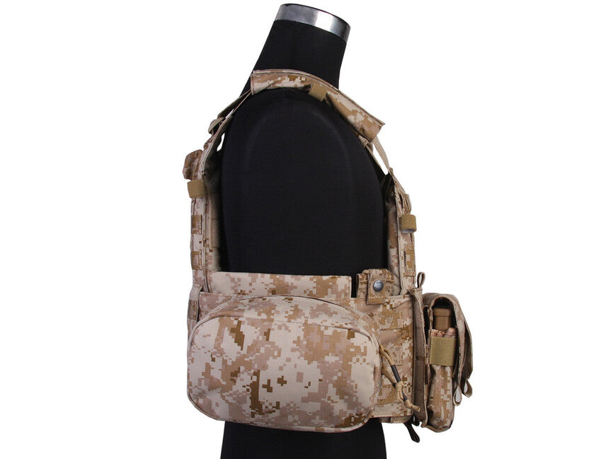 Emersongear Lbt6094a portapiatti con 3 tasche , aor1 500d