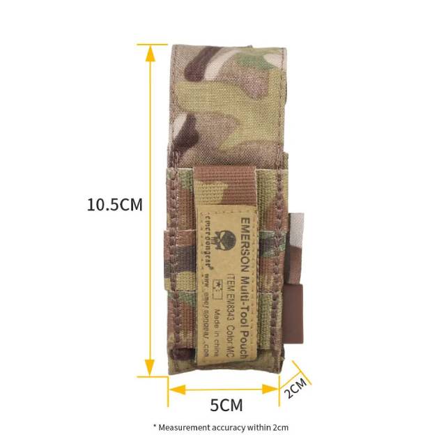 Emersongear Valigetta porta attrezzi, nero multicam