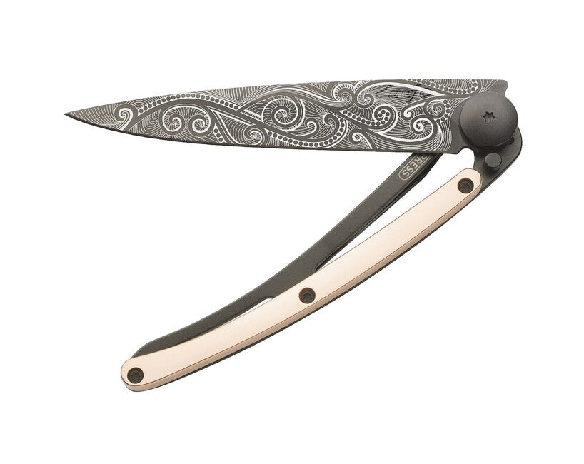 Deejo Coltello ORO Tattoo Oro rosa 18 carati Pacifico