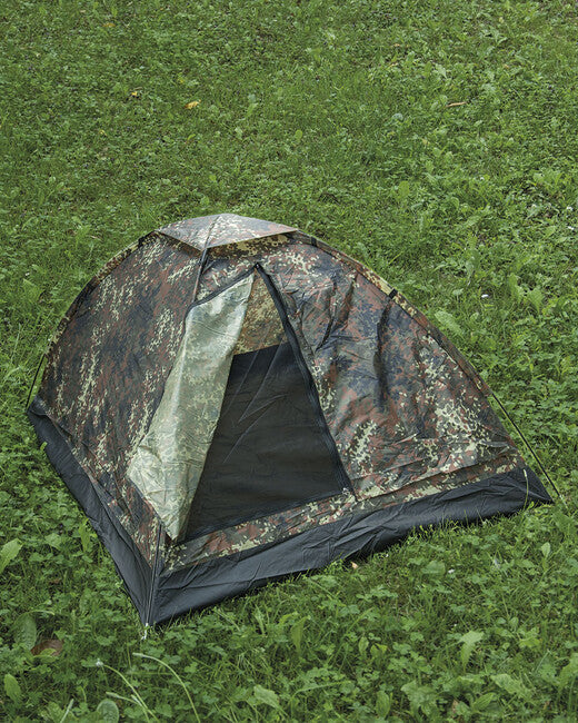 Mil-Tec Iglu Super tenda per 2 persone, flecktarn