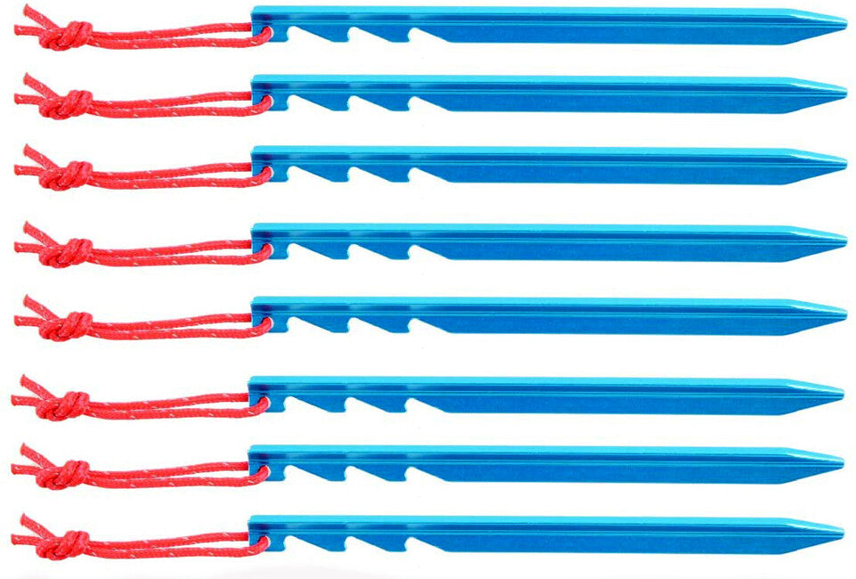 BasicNature Y-Stake picchetti per tenda 18 cm blu 8 pz.