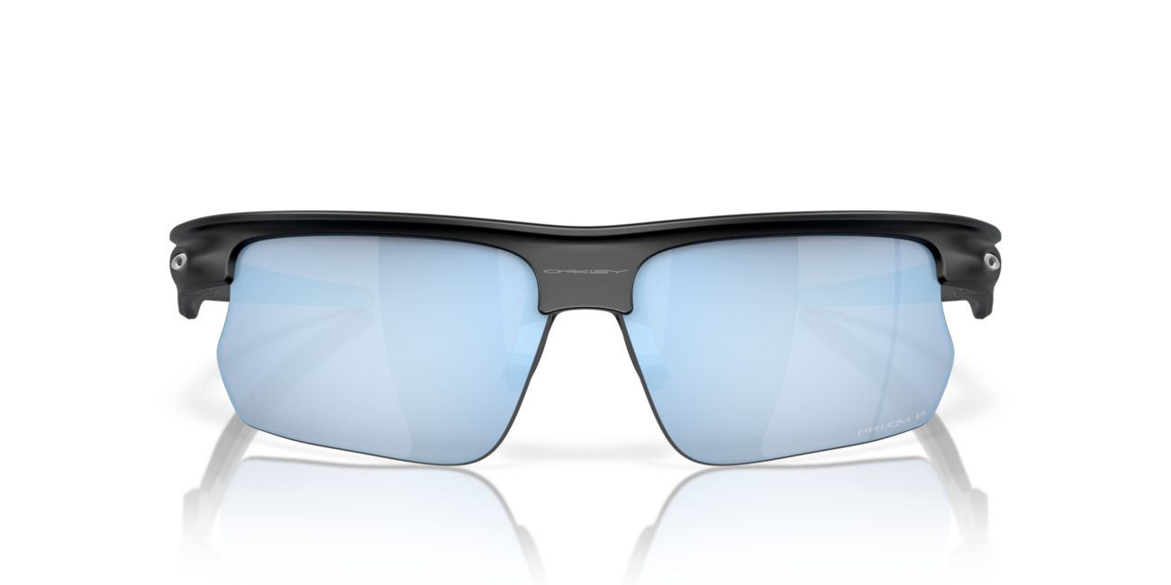 Oakley Bisphaera occhiali da sole con telaio Matte Black e con le diapositive Prizm Deep Water Polarized 68