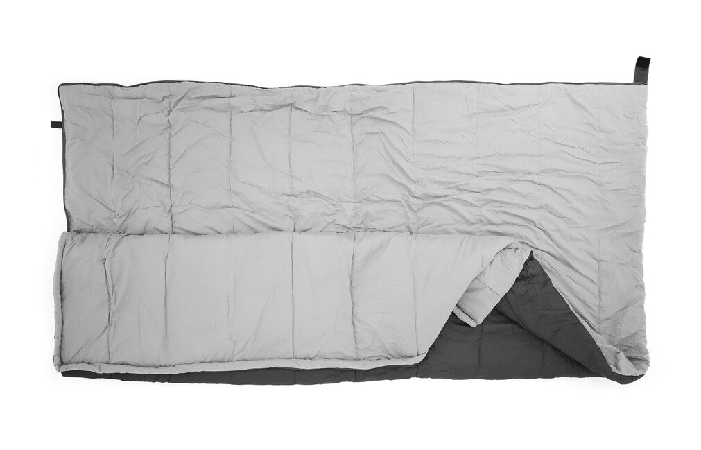 Origin Outdoors Cosy sacco a pelo rettangolare, antracite XL