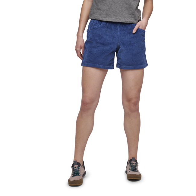 Black Diamond Dirtbag pantaloncini da donna, blu chiaro