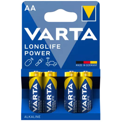 Varta Longlife Power batteria aa / mignon 4 pezzi