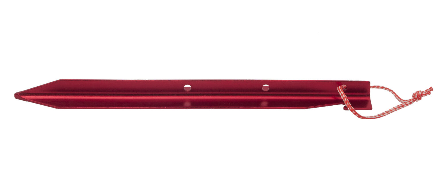 BasicNature T-Stake picchetto per tenda 25 cm 4 pz., rosso