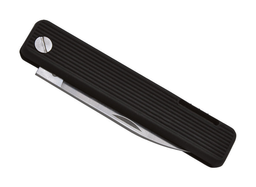 Baladeo ECO350 coltello lama 7,5 cm acciaio 420 manico in TPE nero