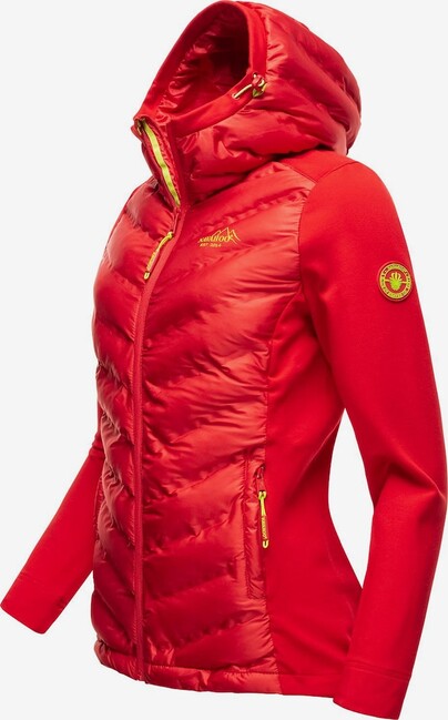 Navahoo NIMM MICH MIT giacca outdoor da donna, rossa