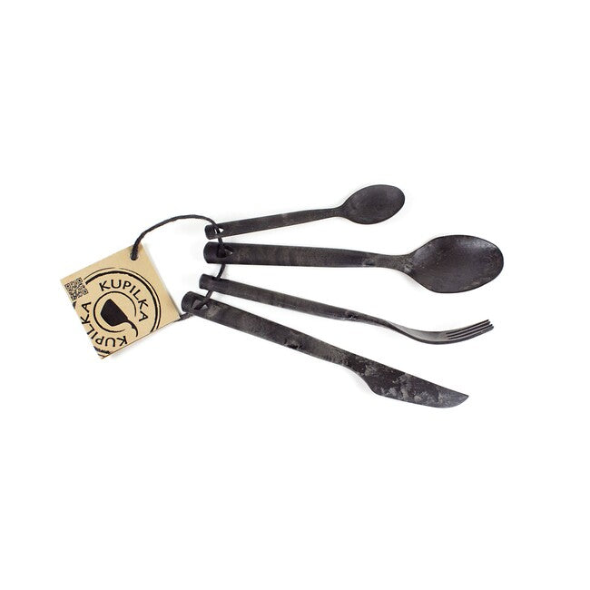 Kupilka Cutlery posate da campeggio, nero