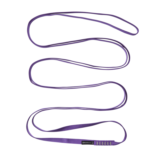 Black Diamond Loop 18 mm nylon runner 240 cm, viola