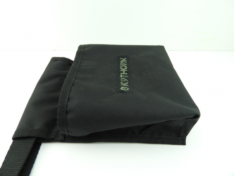 K9 Thorn astuccio per crocchette aperto con cintura, nera