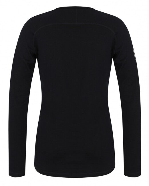 Husky Merow Maglia termica da donna a maniche lunghe, nera