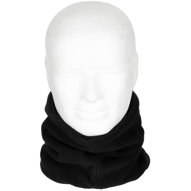 MFH Cravatta con copricapo, in pile, nero