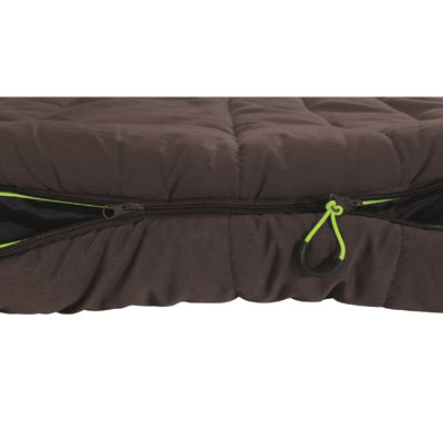 Outwell Camper sacco a pelo cerniera sinistra