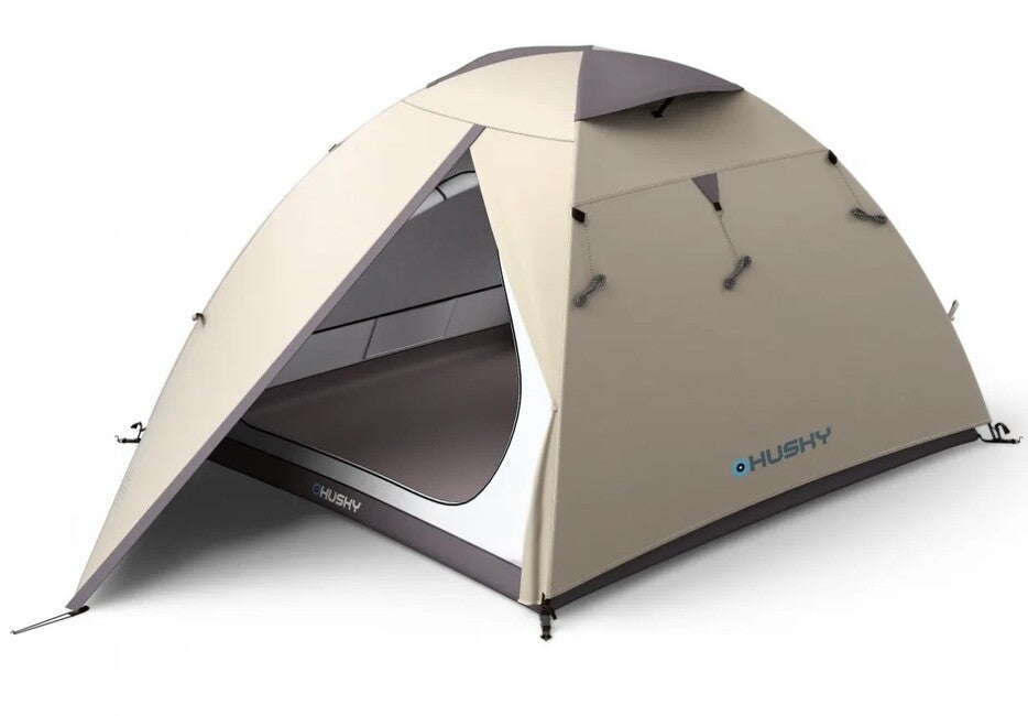 Husky Bird 3 Plus expedičný stan pre 3 osoby, light brown