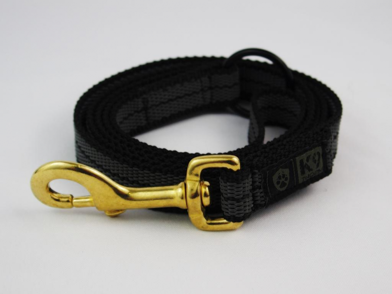 K9 Thorn Guinzaglio antiscivolo 200 cm, nero