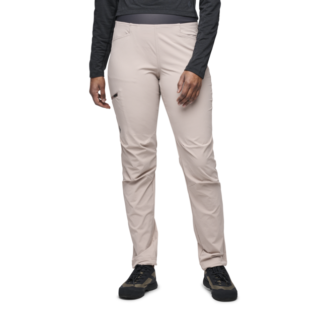Black Diamond Alpine Light pantaloni da donna, malva pallido