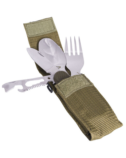 Mil-Tec Coltelleria con coltello multifunzione tascabile