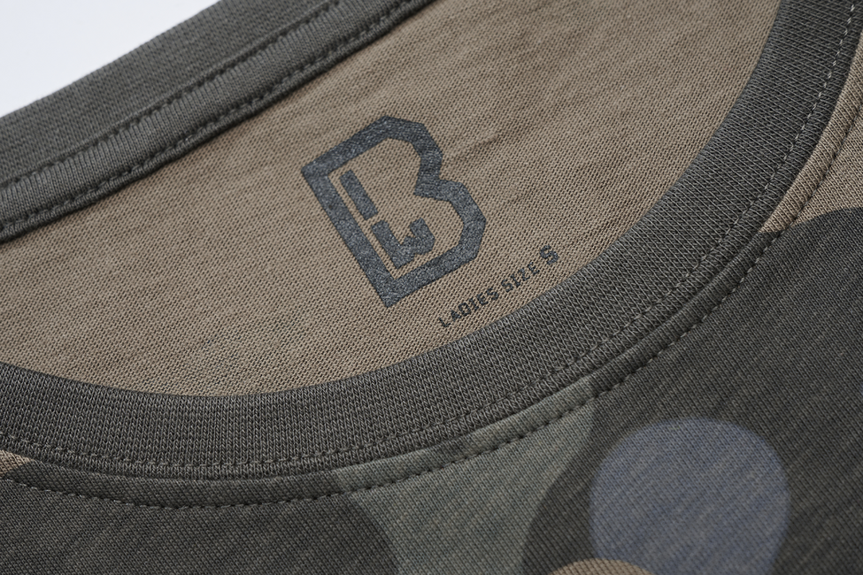Brandit Maglietta da donna, darkcamo