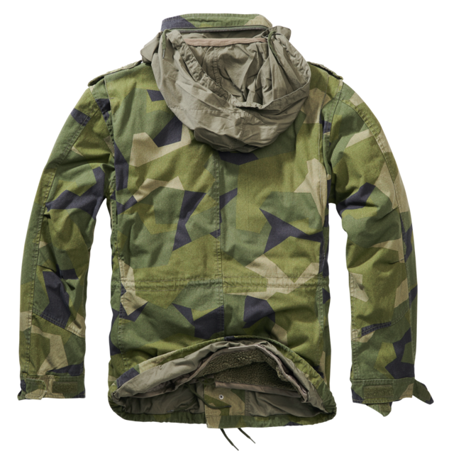 Brandit M65 Giant giacca invernale, mimetico svedese M90