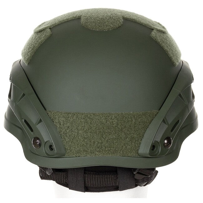 MFH MICH 2002 casco, plastica abs, verde OD