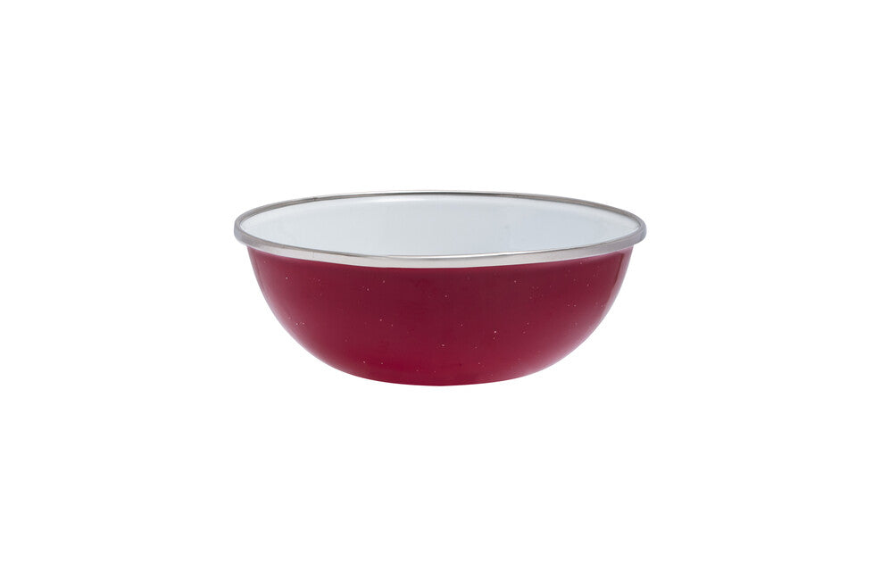Origin Outdoors Ciotola smaltata 15 cm, rosso