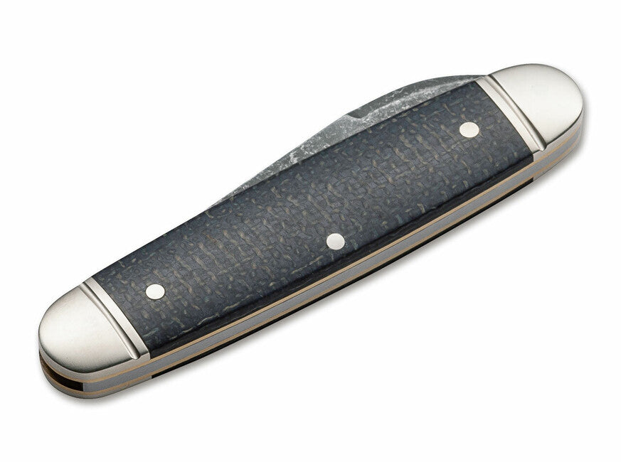 Böker Club Knife Jute coltello da tasca 7,2 cm, nero, Micarta