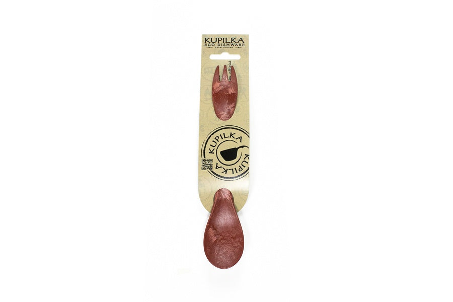 Kupilka Spork 205 cucchiaio e forchetta in uno, rosso