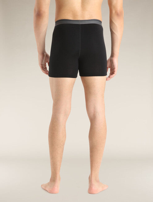 Icebreaker Anatomica boxer da uomo, nero