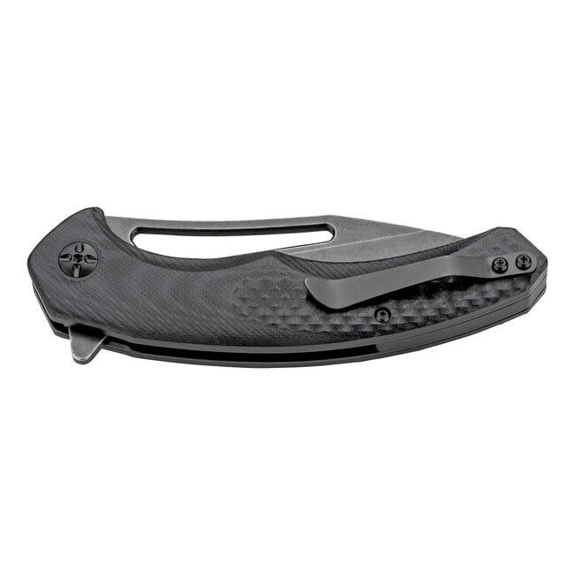 Herbertz Coltello a una mano 9,5 cm, nero