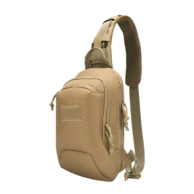 DRAGOWA Tactical Mike zaino monospalla, nero-camo