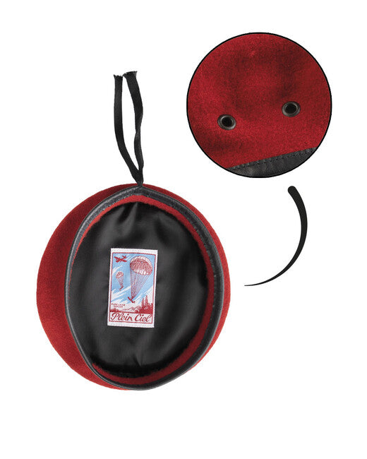 Mil-Tec Berretto in lana BW, rosso