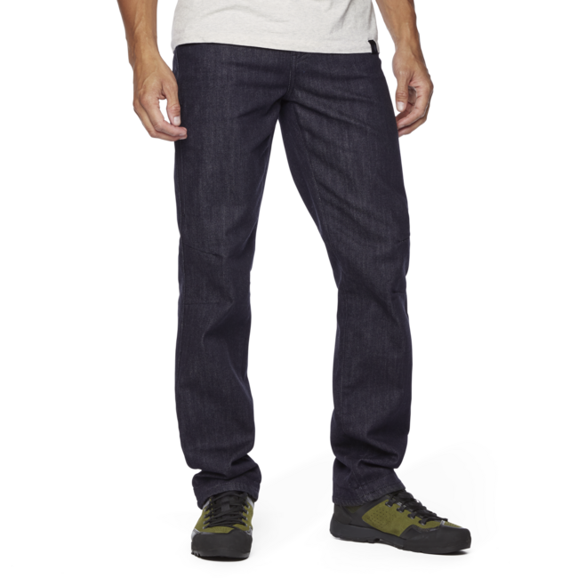 Black Diamond Mission pantaloni in denim di lana da uomo, risciacquo indaco scuro