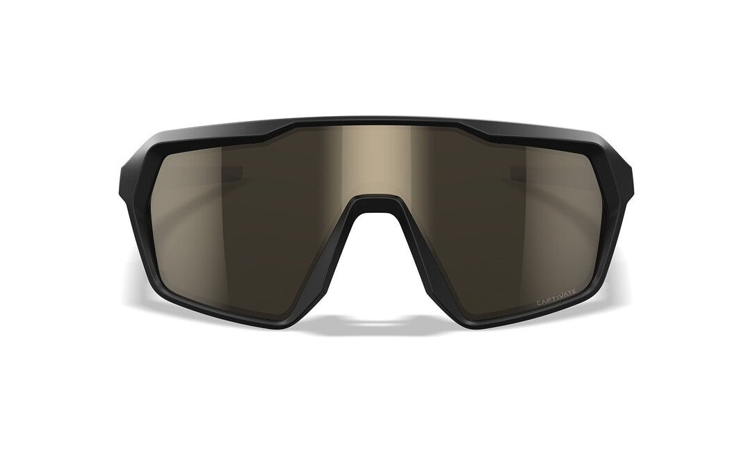 Wiley X Citadel occhiali da sole, Captivate tungsten mirror/matte black/tan