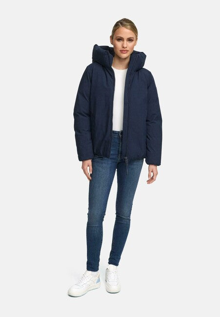 Navahoo Blutenlicht 14 giacca invernale da donna, blu navy