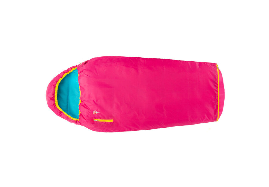 Grüezi-Bag Kids sacco a pelo colorato Grüezi Kids rosa