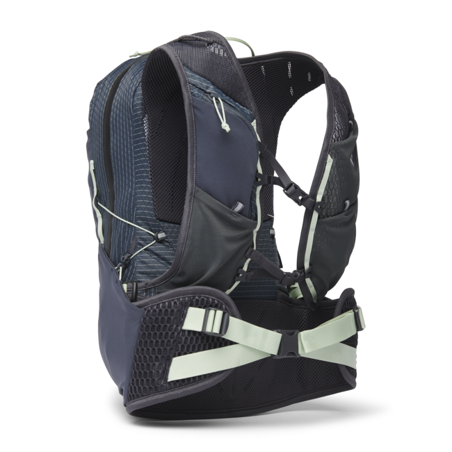 Black Diamond Pursuit 15 zaino da escursionismo da donna, verde schiuma di carbonio