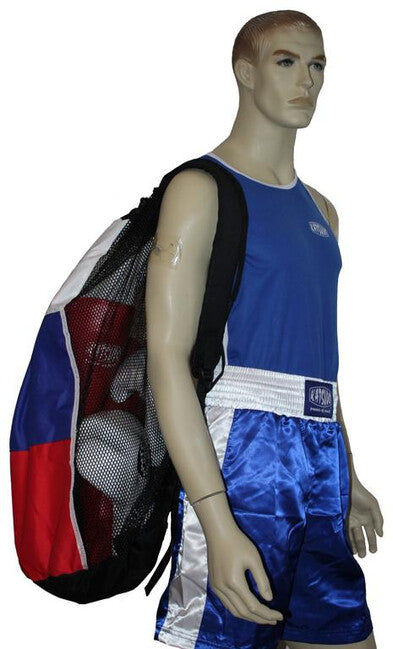 Katsudo Borsa di ventilazione, bianco-blu-rosso