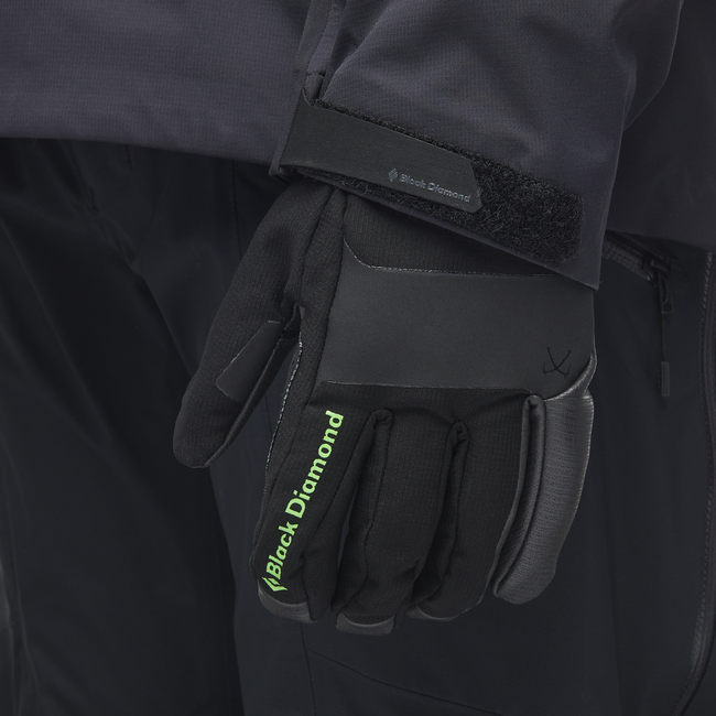 Black Diamond Torque guanti in pelle, neri