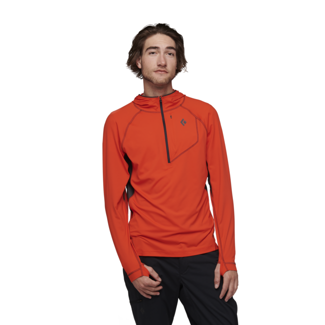 Black Diamond Alpenglow Pro felpa uomo, ottanio
