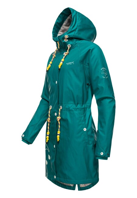 Marikoo DANCING UMBRELLA giacca impermeabile donna, verde scuro