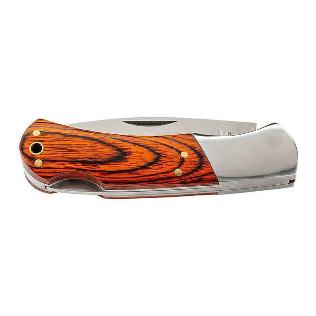 Herbertz 6 cm coltello legno Pakka con finiture in acciaio inox