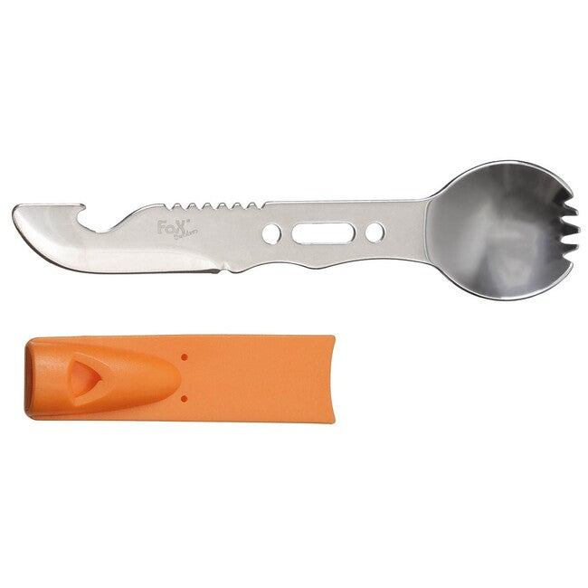 Fox Outdoor FoxOutdoor cucchiaio multifunzione, arancione
